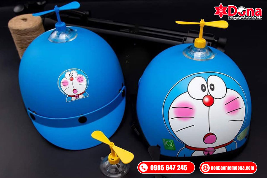 Mũ bảo hiểm Doremon đẹp
