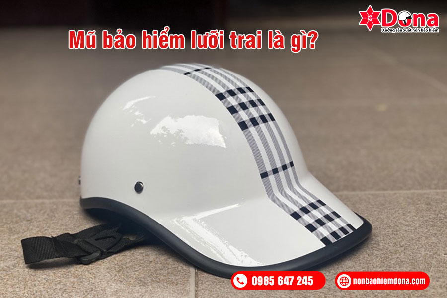 Mũ bảo hiểm lưỡi trai là gì?