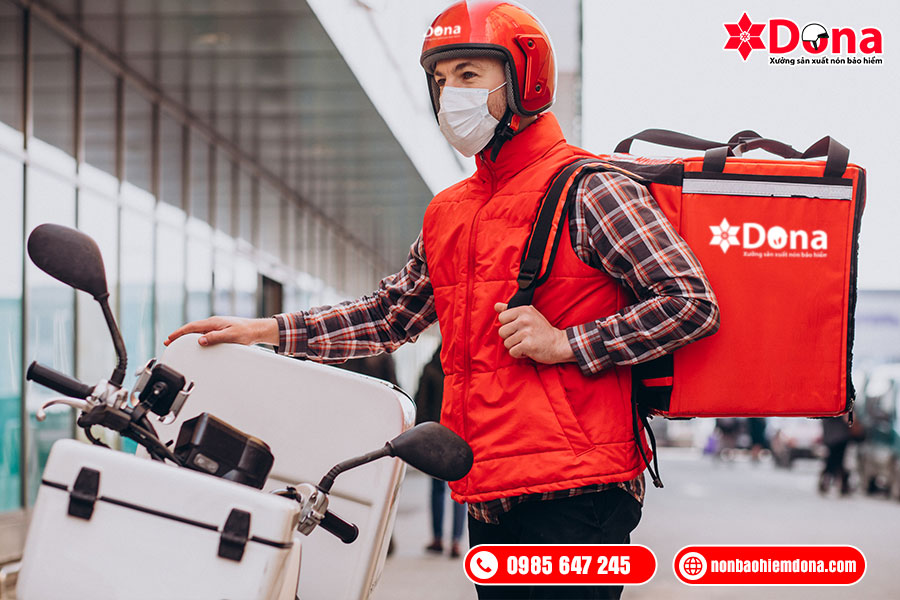 Nón bảo hiểm Dona hỗ trợ giao hàng toàn quốc