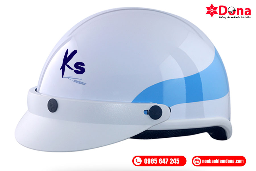 Nón bảo hiểm Dona in logo chất lượng cao
