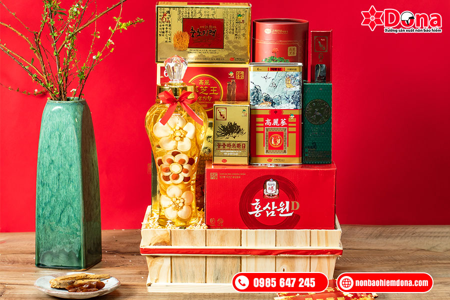 Giỏ quà tết sức khỏe