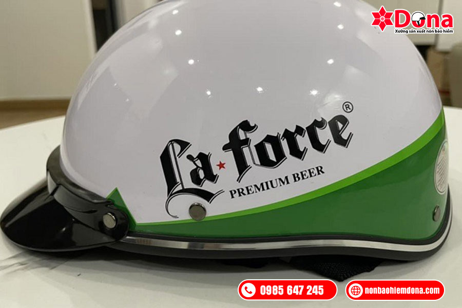 Mua nón bảo hiểm in logo theo yêu cầu