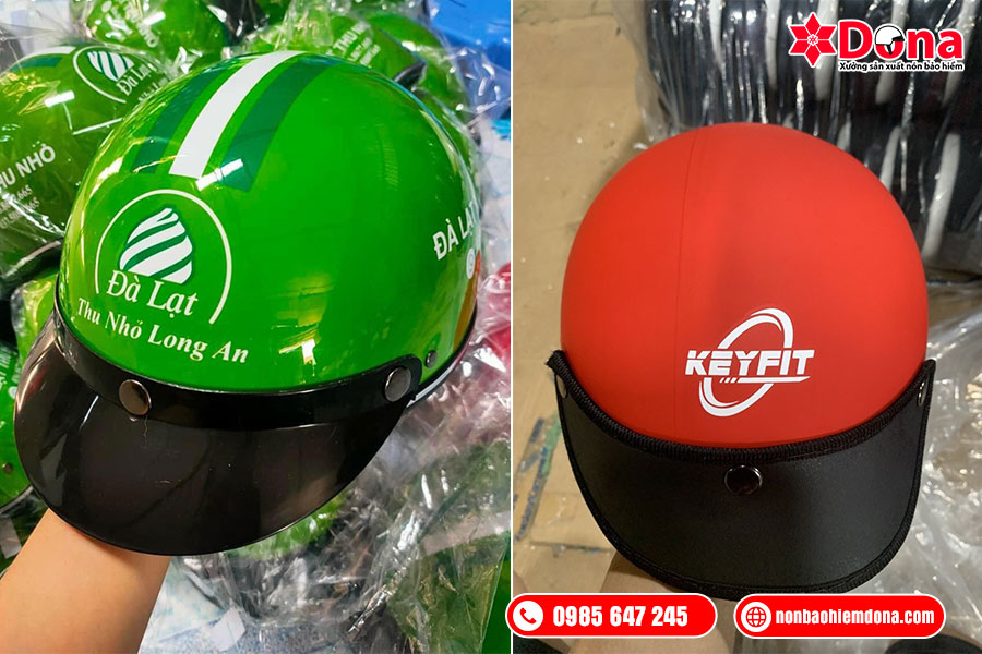 Giữ logo in sắc nét trên mũ bảo hiểm