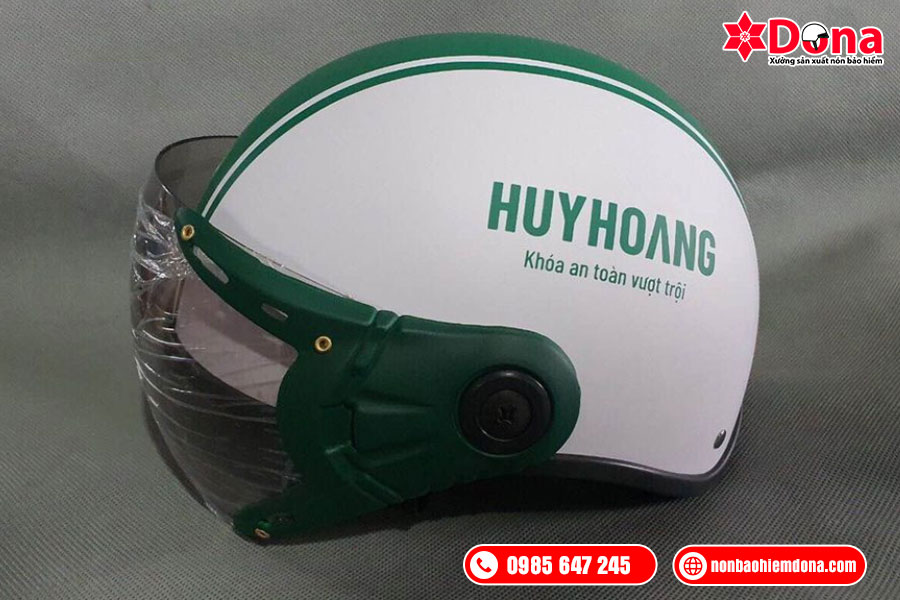 Mũ bảo hiểm in logo doanh nghiệp
