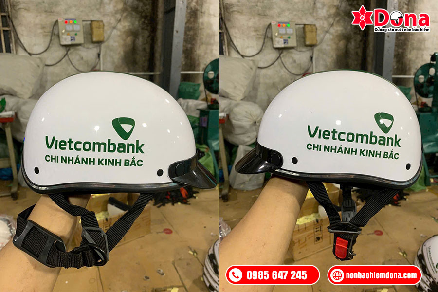 Mũ bảo hiểm in logo là món quà tuyệt vời cho khách hàng