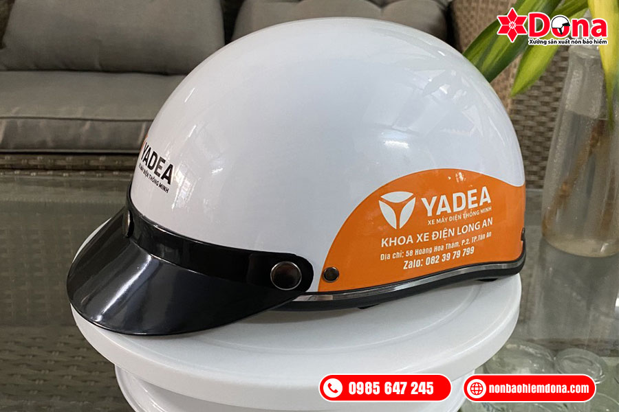 Nón bảo hiểm in logo tạo nên sự khác biệt