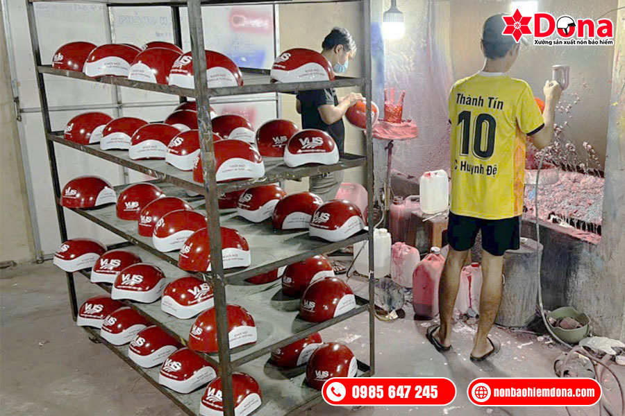 Sản xuất nón bảo hiểm theo yêu cầu