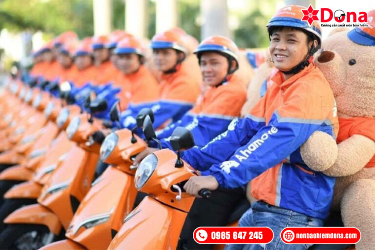 Tạo điểm chạm thương hiệu với mũ bảo hiểm in logo