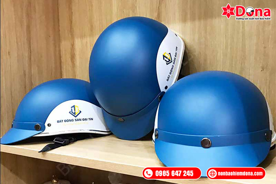 Cần thay mới nón bảo hiểm in logo sau thời gian dài sử dụng